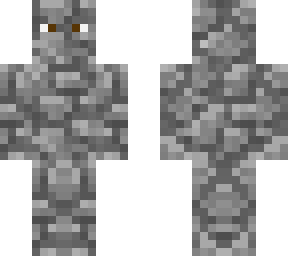 cobblestone with eyes
