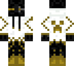 gold enderman cyborg