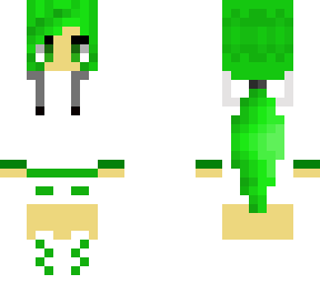 green girl