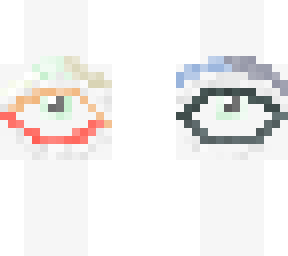 i hate the second one :c (my eye contest entry)