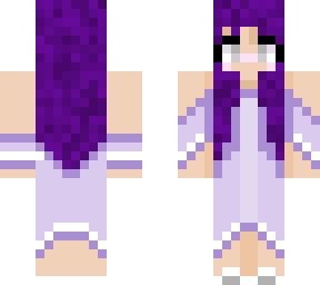 purple dress