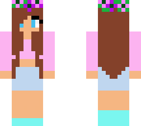 basic brown haired girl