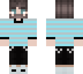 blue stripped guy