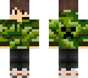 camo hoodie gamer boy