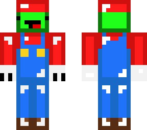 cartoon skeppy mario