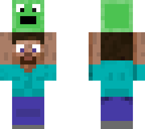 steve with slime pet