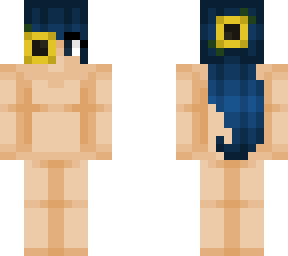 blue hair / skin base