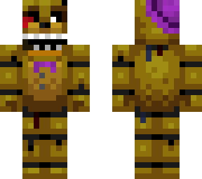 golden freddy with tie
