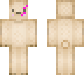 kawaii bear (with a pink eye scar)