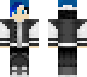 kid with purple hair and jacket
