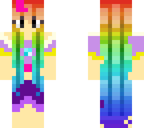 rainbow fan