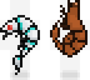 robot shrimp + chocolate shrimp