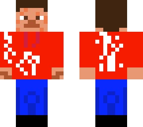 steve sudadera roja