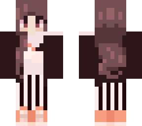 trendy brunette teen