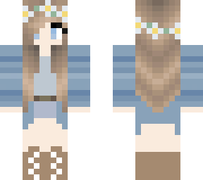 blue girl