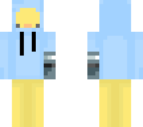 pato con buzo y brazo robot