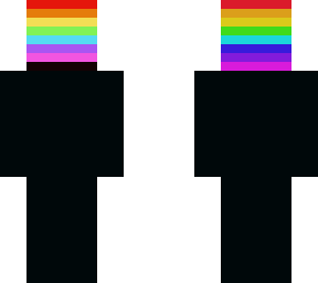 rainbow head