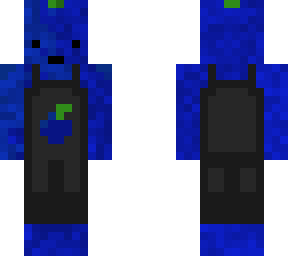 blue barry man