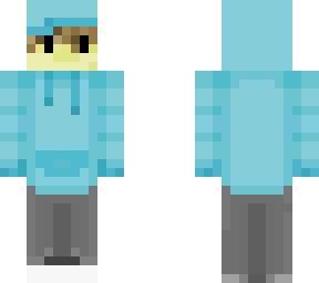 blue hoodie dude