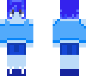 blue malk gurl