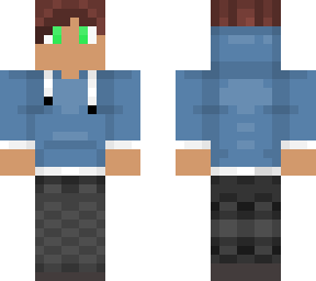 boy with blue hood