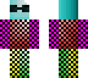 chequred colour variations