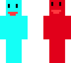 double face rainbow skin