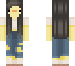 duck girl (i turned a normal skin into a duck skin, again)