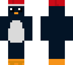 penguin with hat