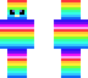 rainbow penguins click for full effect