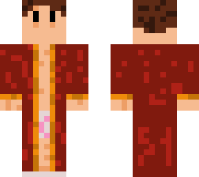 bathrobe dude with underpants