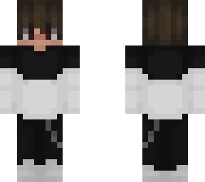 black and white boy