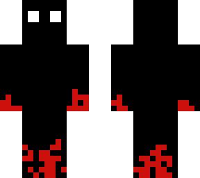 black bloody creepy entity