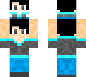 blue holding blue