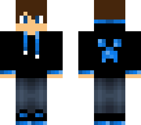 blue man