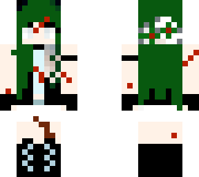 fixed! zombie wolf girl