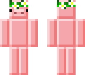 flowercrown pig