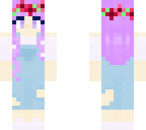 overalls + roses