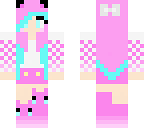 pink can girl