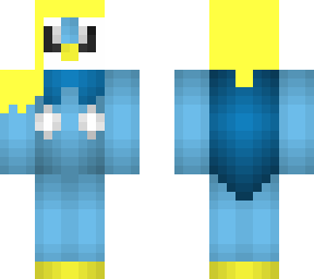 piplup with hair