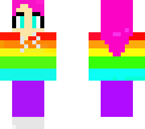 rainbow girl