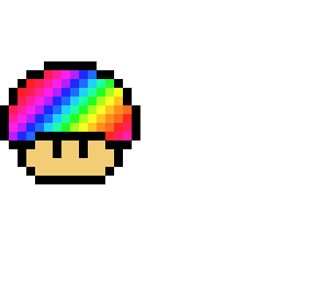 rainbow mashroom
