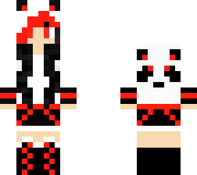 red panda girl