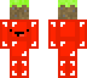 short skeppy holding grass block