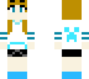 blue creeper girl