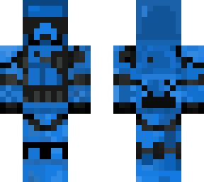 blue heavy artillery trooper