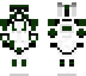 clone comander amor green