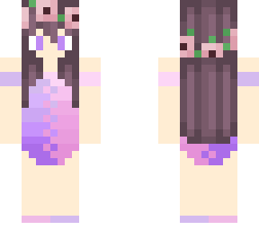 cute rose hair girl
