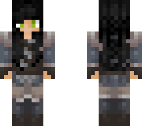 medieval dark hair