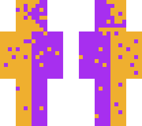 orange and purple